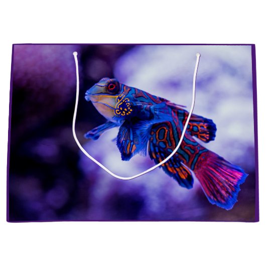 Mandarin Goby Fish Große Geschenktüte (Vorderseite)