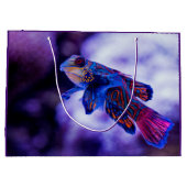 Mandarin Goby Fish Große Geschenktüte (Rückseite)