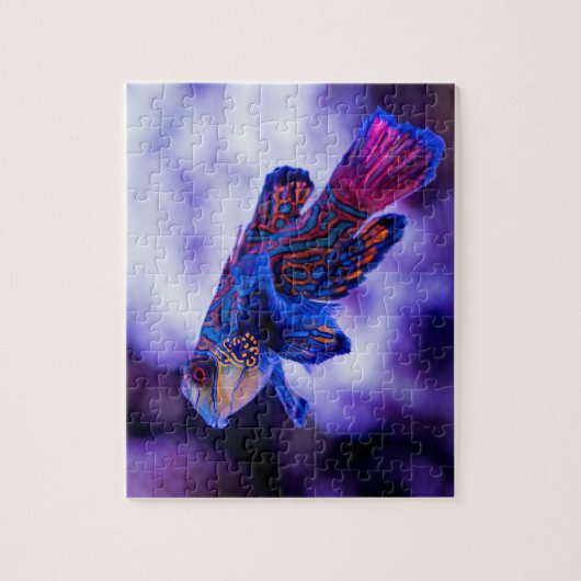 Mandarin Goby Fish Jigsaw Puzzle (Vertikal)