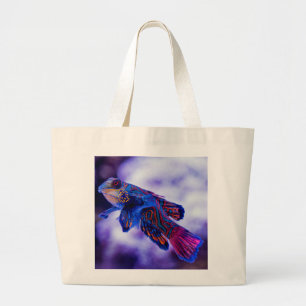 Mandarin Goby Fish Jumbo Stoffbeutel