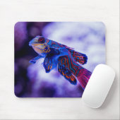 Mandarin Goby Fish Mouse Pad Mousepad (Mit Mouse)