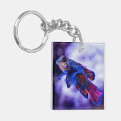 Mandarin Goby Fish Schlüsselanhänger (Vorderseite links)