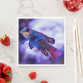 Mandarin Goby Fish Serviette (Beispiel)