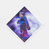 Mandarin Goby Fish Serviette (Ecke)