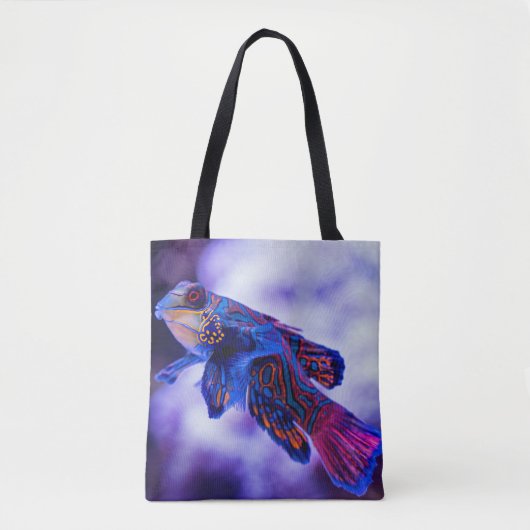 Mandarin Goby Fish Tote Bag Tasche (Vorderseite)