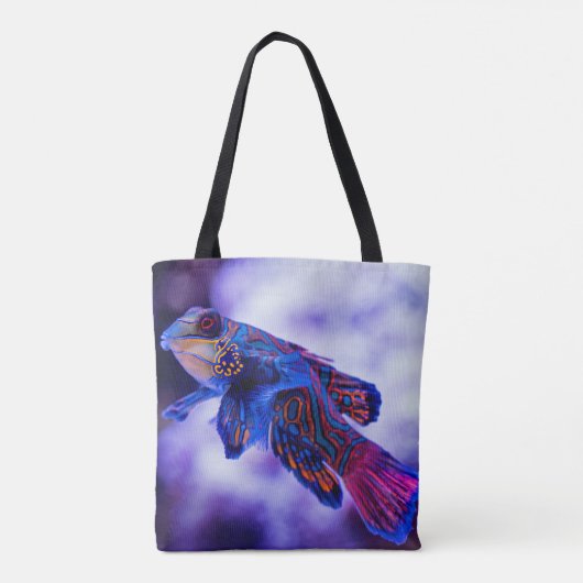 Mandarin Goby Fish Tote Bag Tasche (Rückseite)