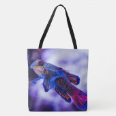 Mandarin Goby Fish Tote Bag Tasche (Vorderseite)