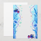 Mandarin Goby Saltwater Fish Einladungen (Vorne/Hinten)