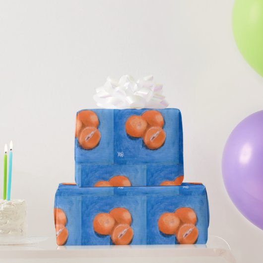 Mandarin Orange Geschenkpapier (Partygeschenke)