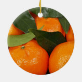 Mandarin Orange Keramik Ornament (Hinten)