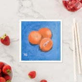 Mandarin Orange Serviette (Beispiel)