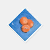 Mandarin Orange Serviette (Ecke)