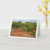 Mandarin Orange Tree Orchard Karte (Gelbe Blume)