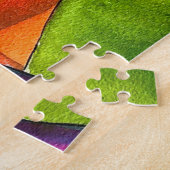 Mandarin-Orangenfrucht Puzzle (Seite)