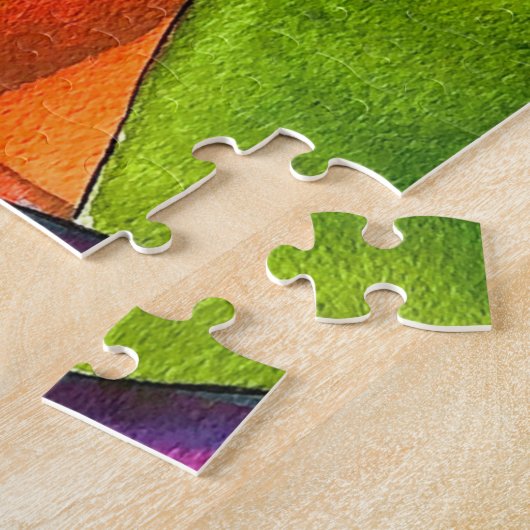 Mandarin-Orangenfrucht Puzzle (Seite)