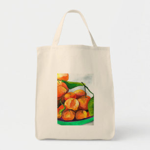 Mandarin-Orangenfrucht Tragetasche