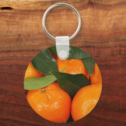 Mandarin Oranges keychain Schlüsselanhänger (Vorderseite)