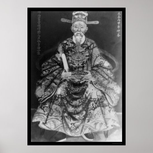 Mandarin Saigon Vietnam 1910 Poster (Vorne)