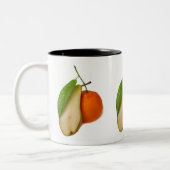 Mandarin - Virtuoso-Doppelstockspieler Zweifarbige Tasse (Links)