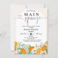 Mandarine Arch Hauptpresse Brautparty