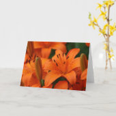 "Mandarine Beauty"-Karte Karte (Gelbe Blume)