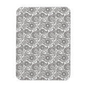 Mandarine Black Paisley Magnet (Vertikal)