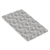Mandarine Black Paisley Magnet (Rechte Seite)