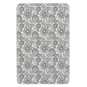 Mandarine Black Paisley Magnet (Vertikal)