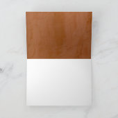 Mandarine Blank Vielen Dank 2.0 Dankeskarte (Innenseite)