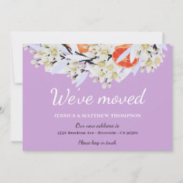 Mandarine Citrus Botanical Wreath Floral Neue Zuha Ankündigung