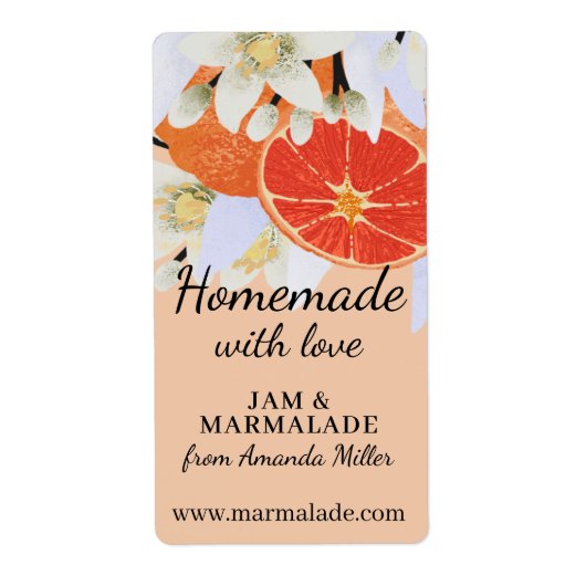 Mandarine Citrus Homemade Business Botanisch (Vorne)