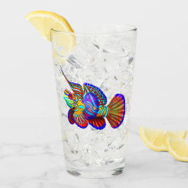 Mandarine Dragonet Riff-Fisch-Glas-Trommel Glas