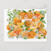 Mandarine Dreams Postkarte (Vorderseite)