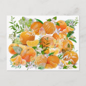 Mandarine Dreams Postkarte (Vorderseite)