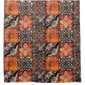 Mandarine Duschvorhang (Vorderseite)