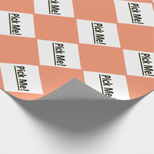 Mandarine-Geschenk-Verpackungs-Papier Geschenkpapier (Ecke)