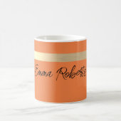 Mandarine Gold Foil Rustikale Imitate Kaffeetasse (Mittel)