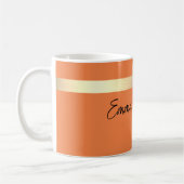 Mandarine Gold Foil Rustikale Imitate Kaffeetasse (Links)