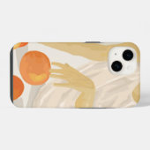 Mandarine Grace iPhone Hülle (Rückseite (Horizontal))