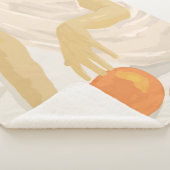 Mandarine Grace Sherpadecke (3/4)