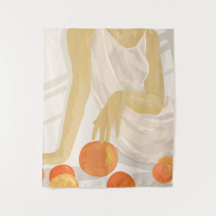 Mandarine Grace Wandteppich