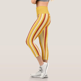 Mandarine Hochwaisted Capris Leggings
