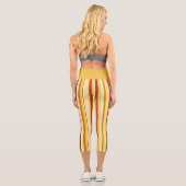 Mandarine Hochwaisted Capris Leggings (Rückseite)