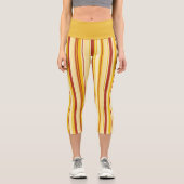 Mandarine Hochwaisted Capris Leggings (Vorderseite)