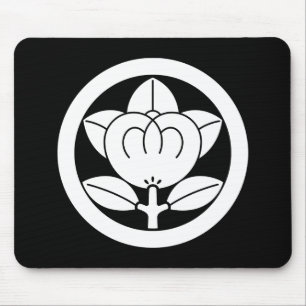 Mandarine in Kreis Mousepad