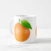 Mandarine Kaffeetasse (Vorderseite Links)