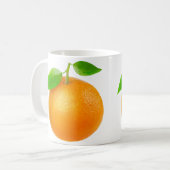 Mandarine Kaffeetasse (Vorderseite Links)