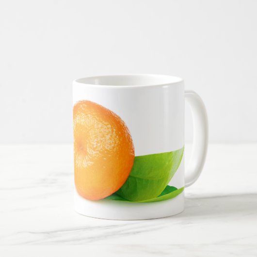 Mandarine Kaffeetasse (VorderseiteRechts)