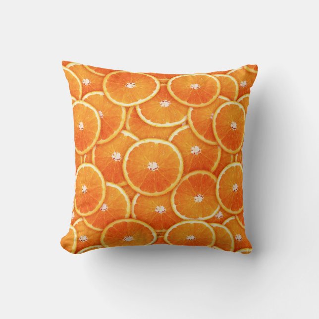 Mandarine Kissen (Vorderseite)