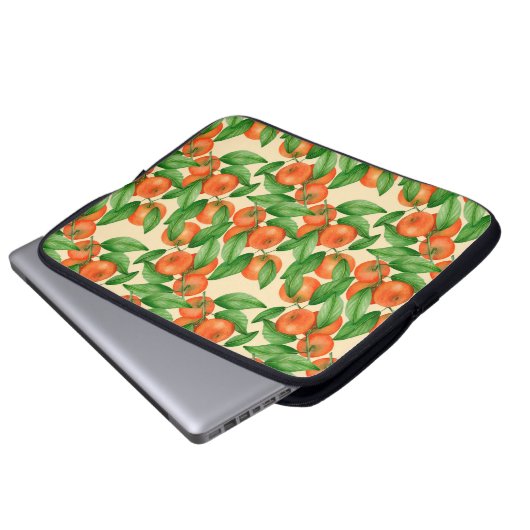 Mandarine Laptopschutzhülle (Vorne Knopf)